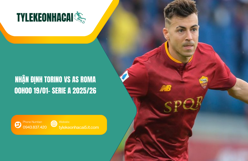 Đội hình dự kiến trước trận Torino vs AS Roma Đội hình dự kiến trước trận Torino vs AS Roma