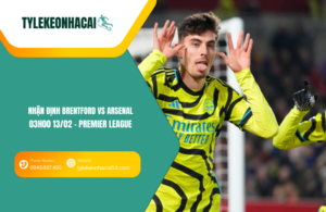 Đội hình dự kiến trước trận Brentford vs Arsenal